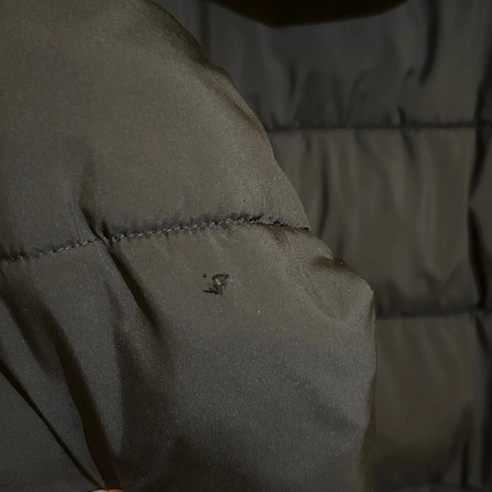 Under Armour Black Hooded Puffer Coat